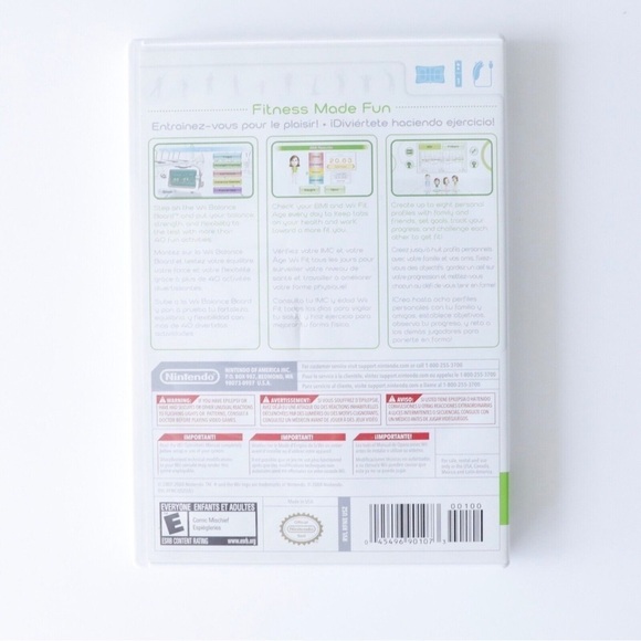 Nintendo Wii Fit video game yoga Pilates computer disc workout fun exercise - Picture 2 of 2